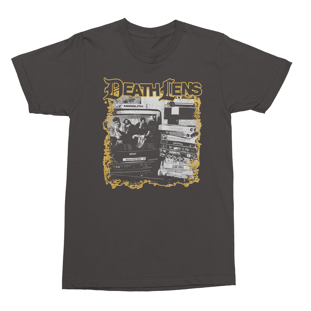 What's Left Now? Tracklist T-Shirt (Dark Gray) – Epitaph Records