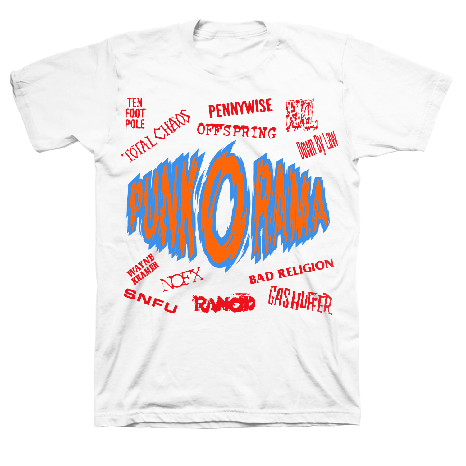 ROCK-O-RAMA Tシャツ XXL Punk-O-Rama POR Logo Tee (White) – Epitaph Records