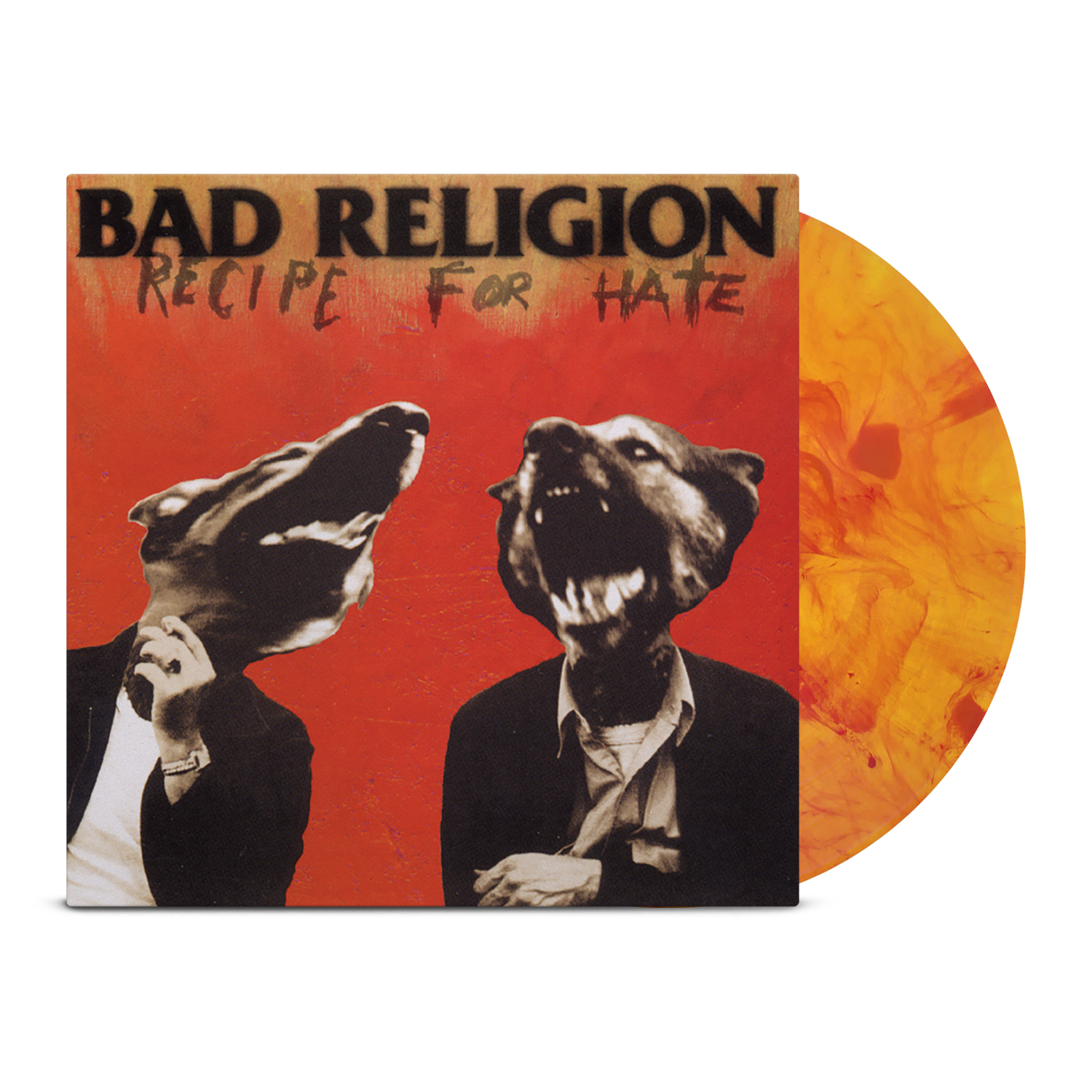 BAD RELIGION レコード Recipe For Hate USオリジナ Recipe For Hate LP (Clear/Orange) – Epitaph Records