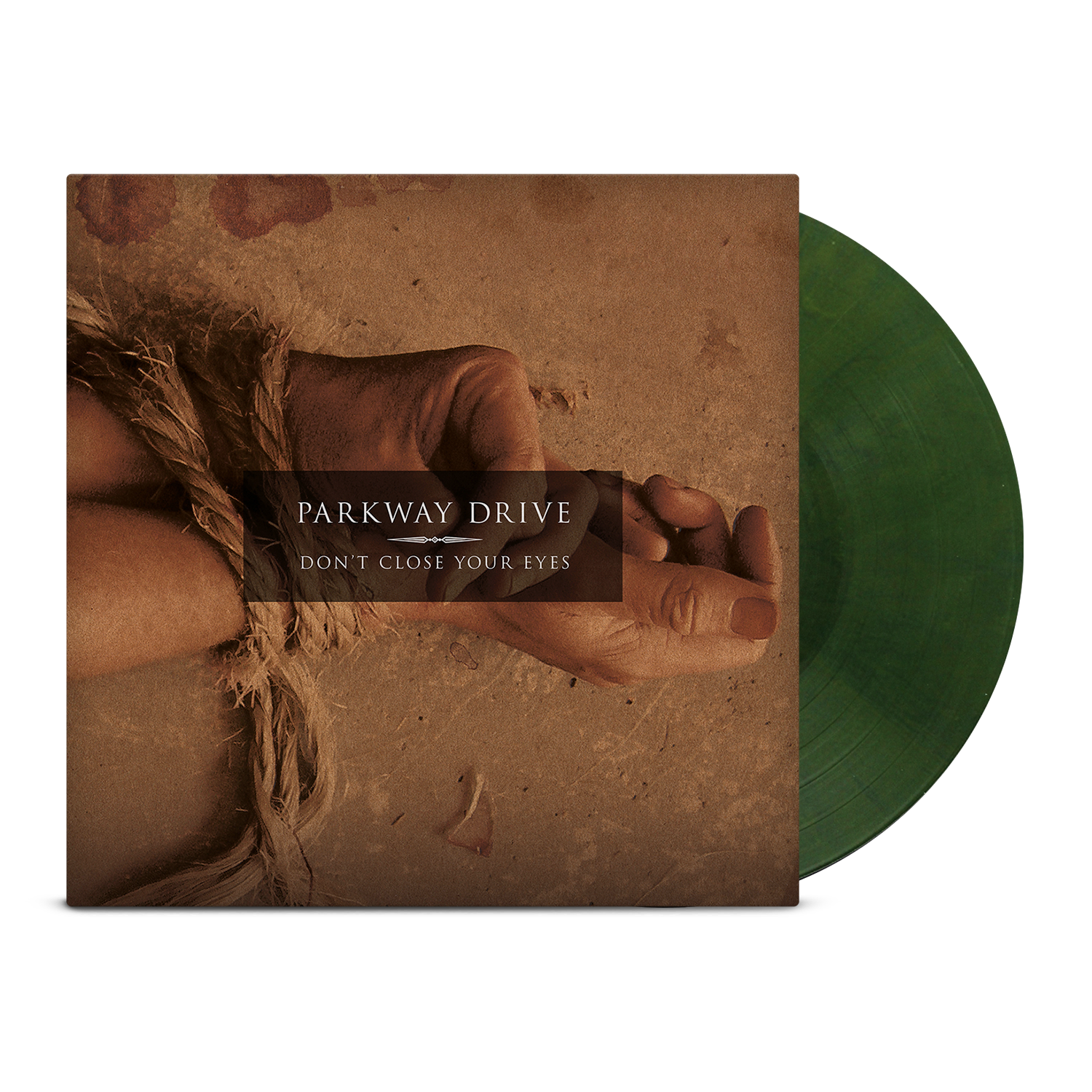 Don't Close Your Eyes LP (Emerald) – Epitaph Records