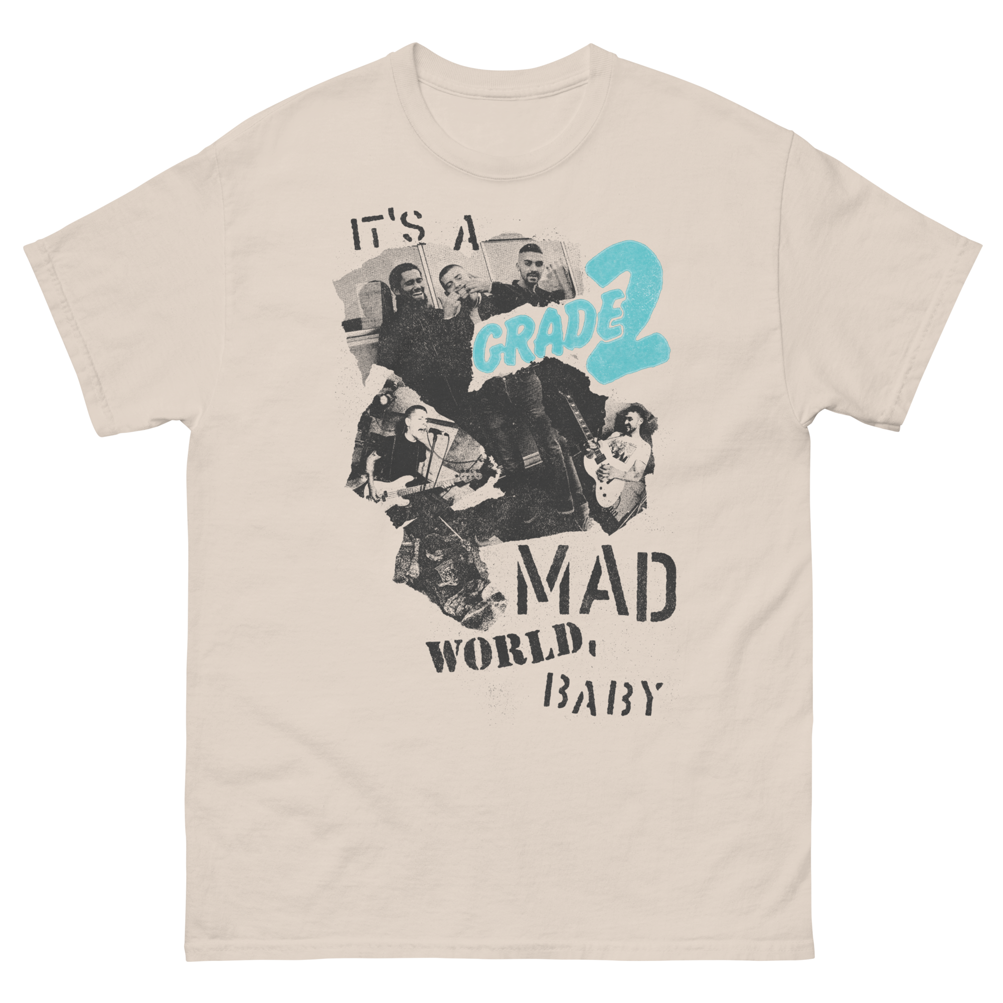 Mad World T-Shirt (Natural) – Epitaph Records