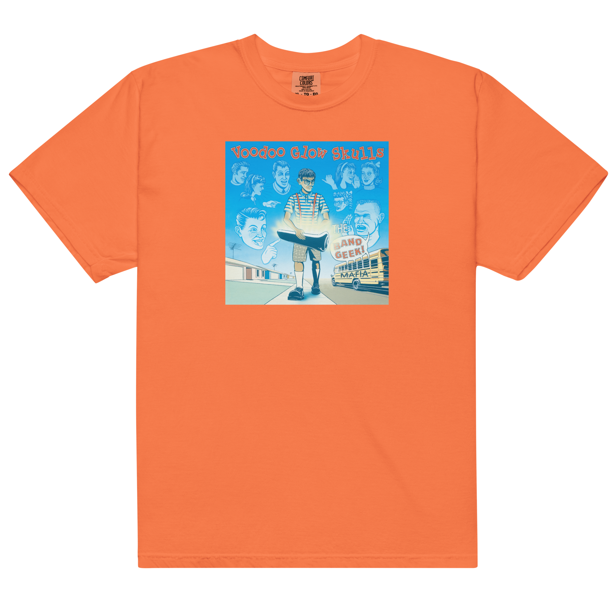 The Band Geek Mafia T-Shirt (Orange) – Epitaph Records