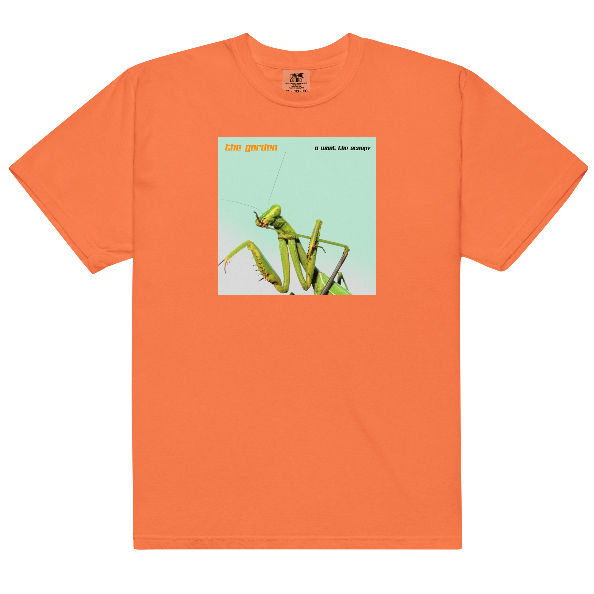 の*ん様 bush de brunt イベント Tシャツ U Want The Scoop? T-Shirt (Burnt Orange) – Epitaph Records