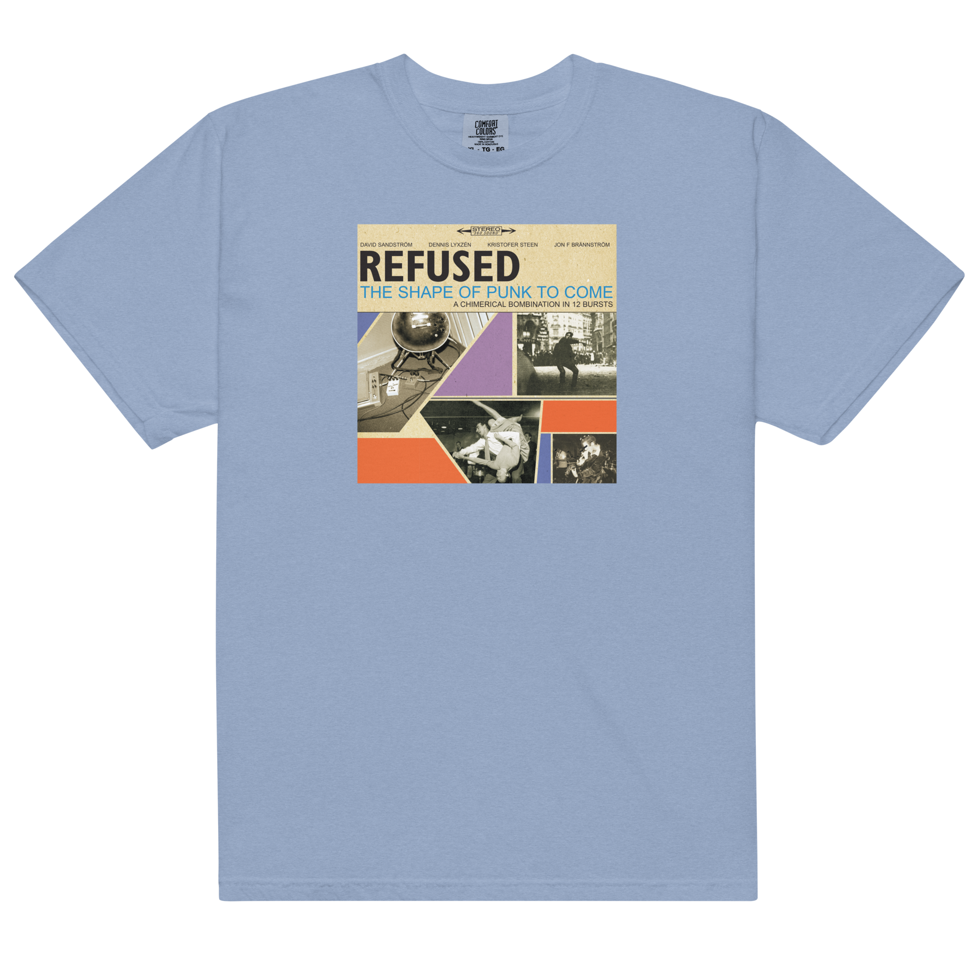 The Shape Of Punk To Come T-Shirt (Light Blue) – Epitaph Records