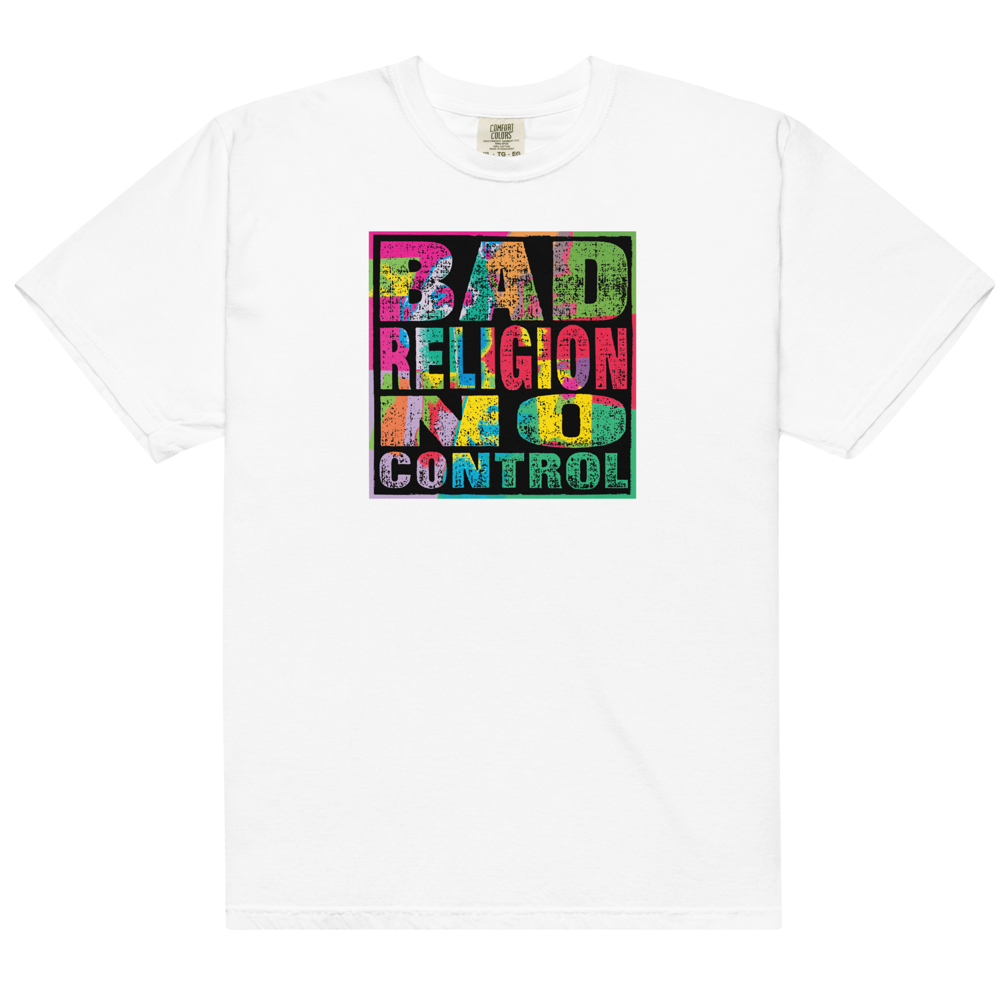 No Control T-Shirt (White) – Epitaph Records