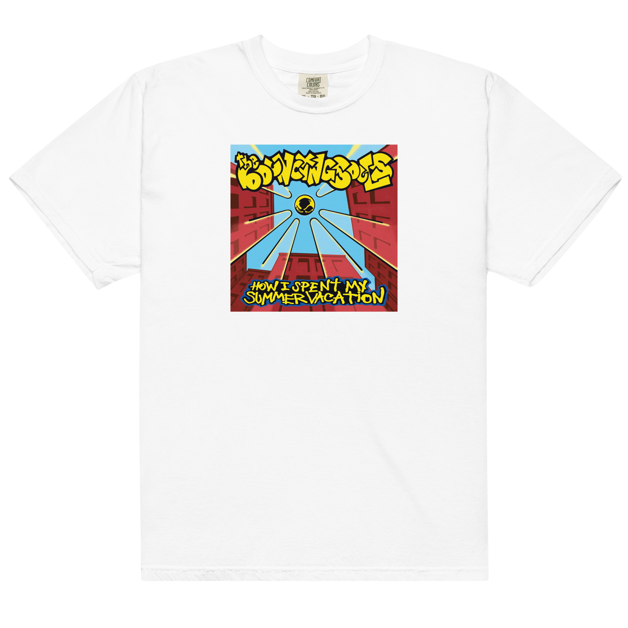 How I Spent My Summer Vacation T-Shirt (White) – Epitaph Records