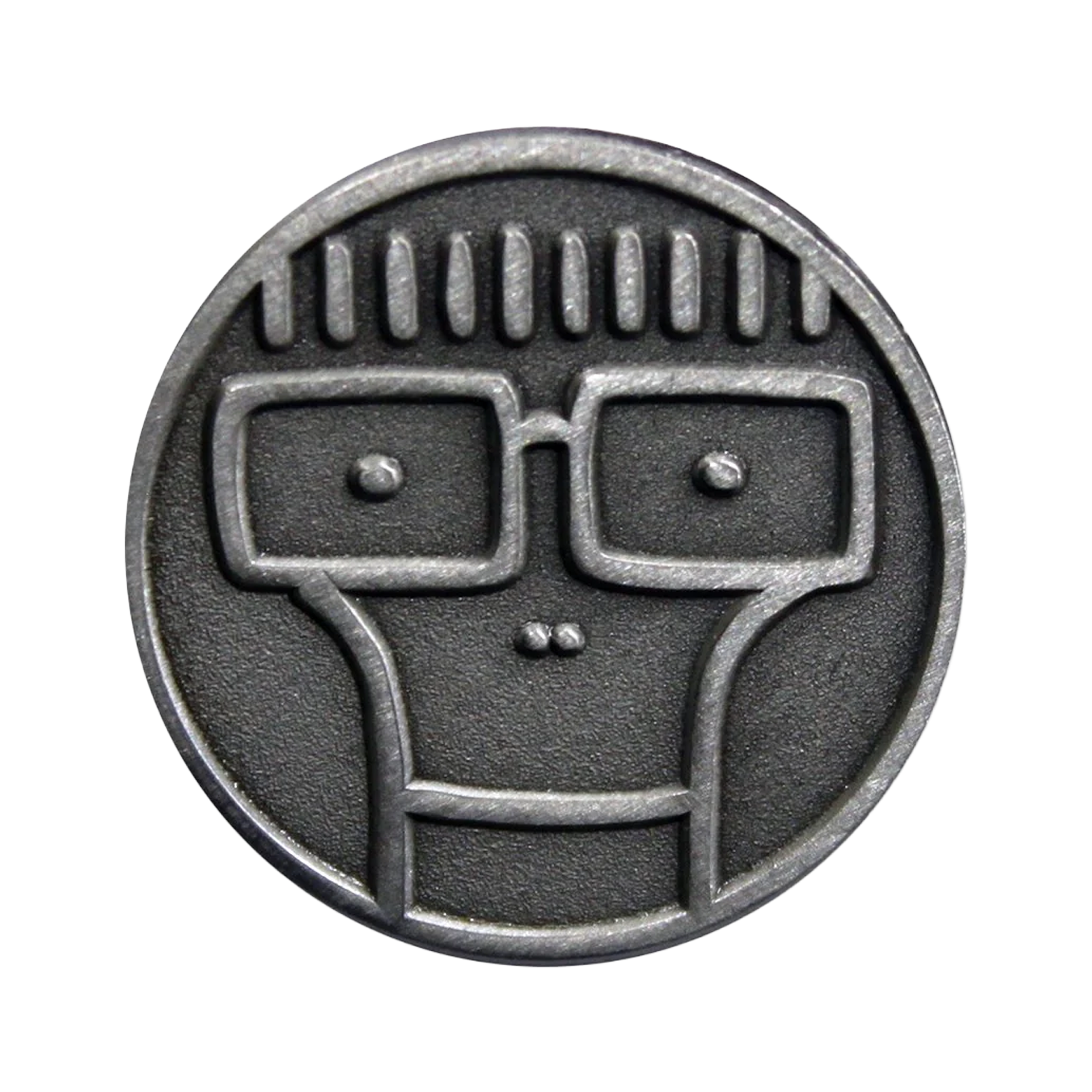 Round Milo Lapel Pin