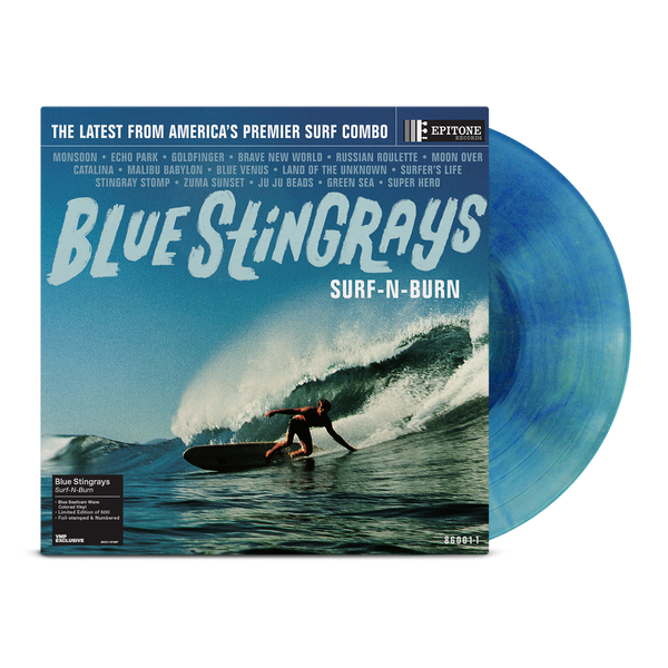 Surf-N-Burn LP (Blue Seafoam Wave) – Epitaph Records
