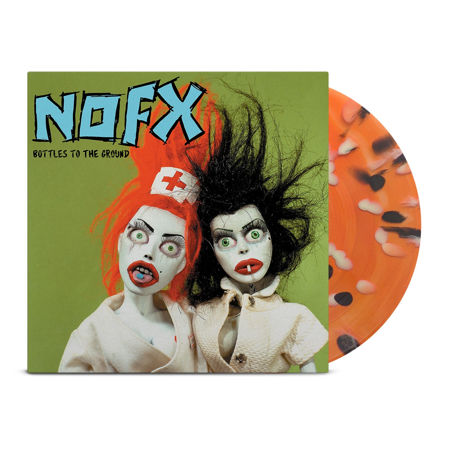 Bottles To The Ground 12" (Red/Clear/White/Black)