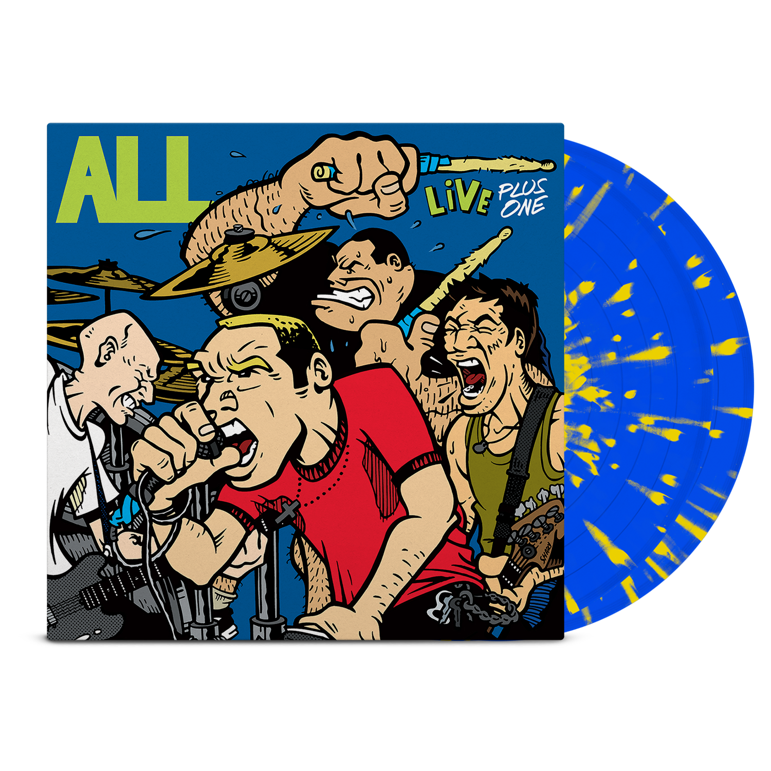 Live Plus One 2xLP (Sky Blue/Yellow Splatter)