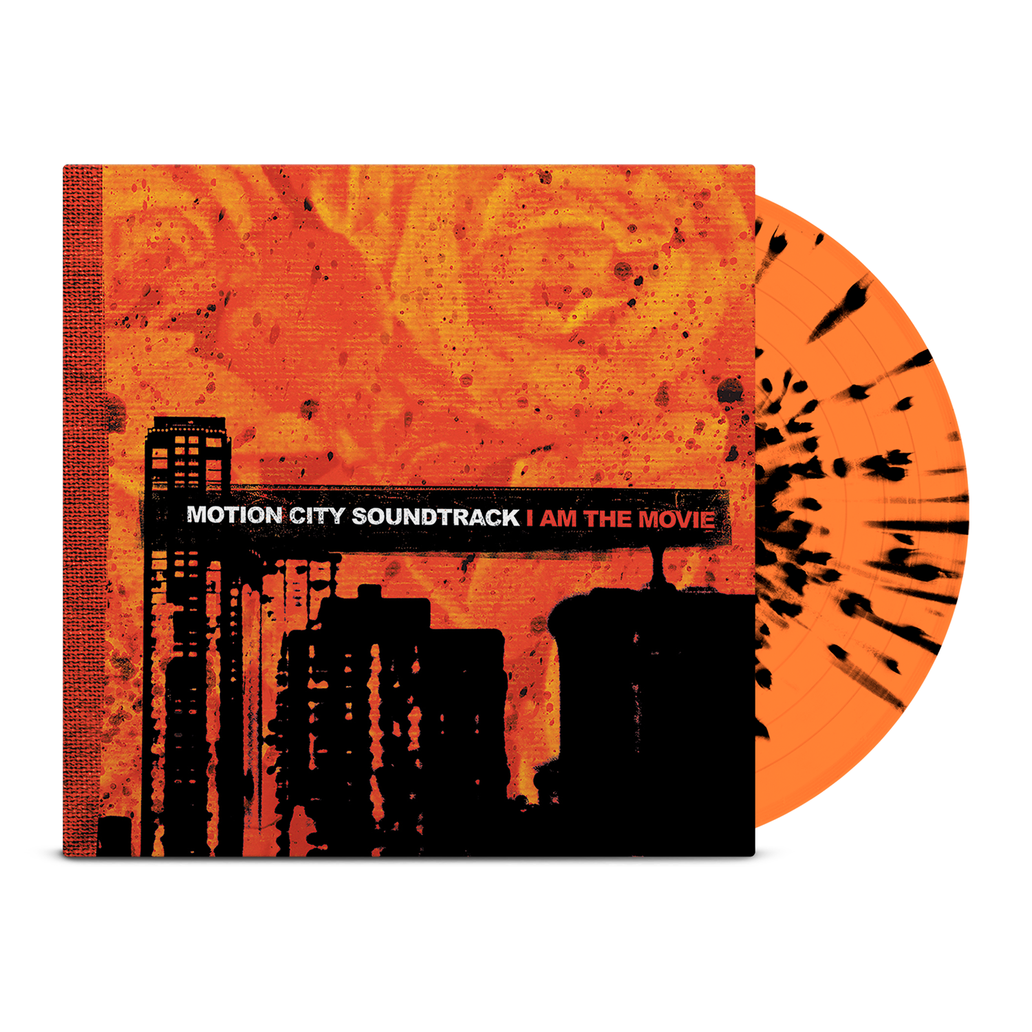 I Am The Movie LP (Tangerine/Black)