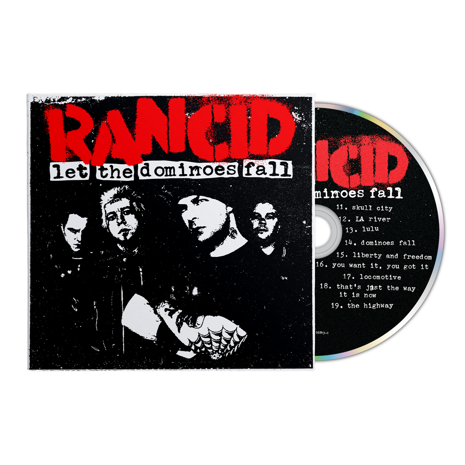 Let The Dominoes Fall CD