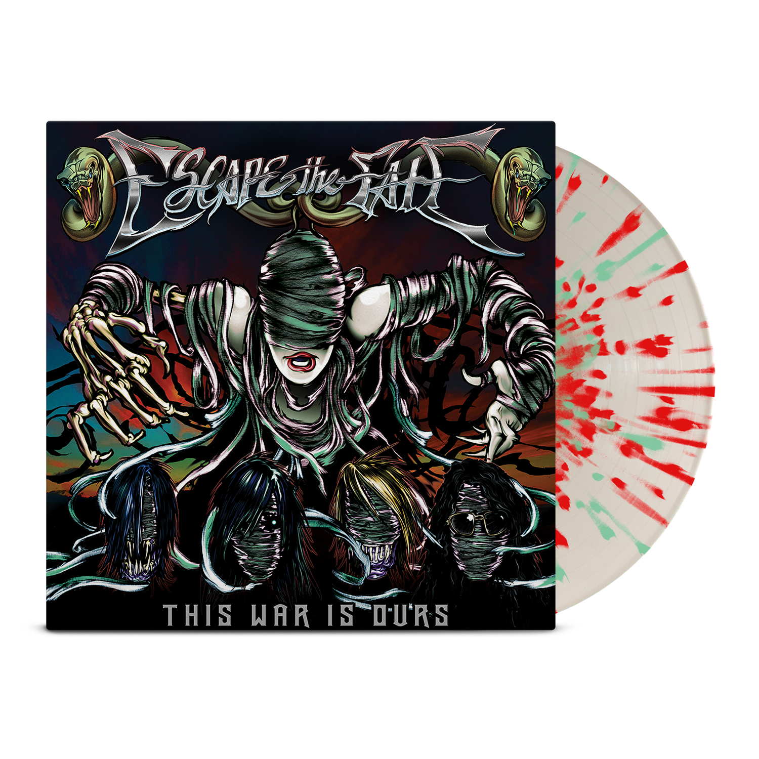 This War Is Ours LP (White/Red/Green)