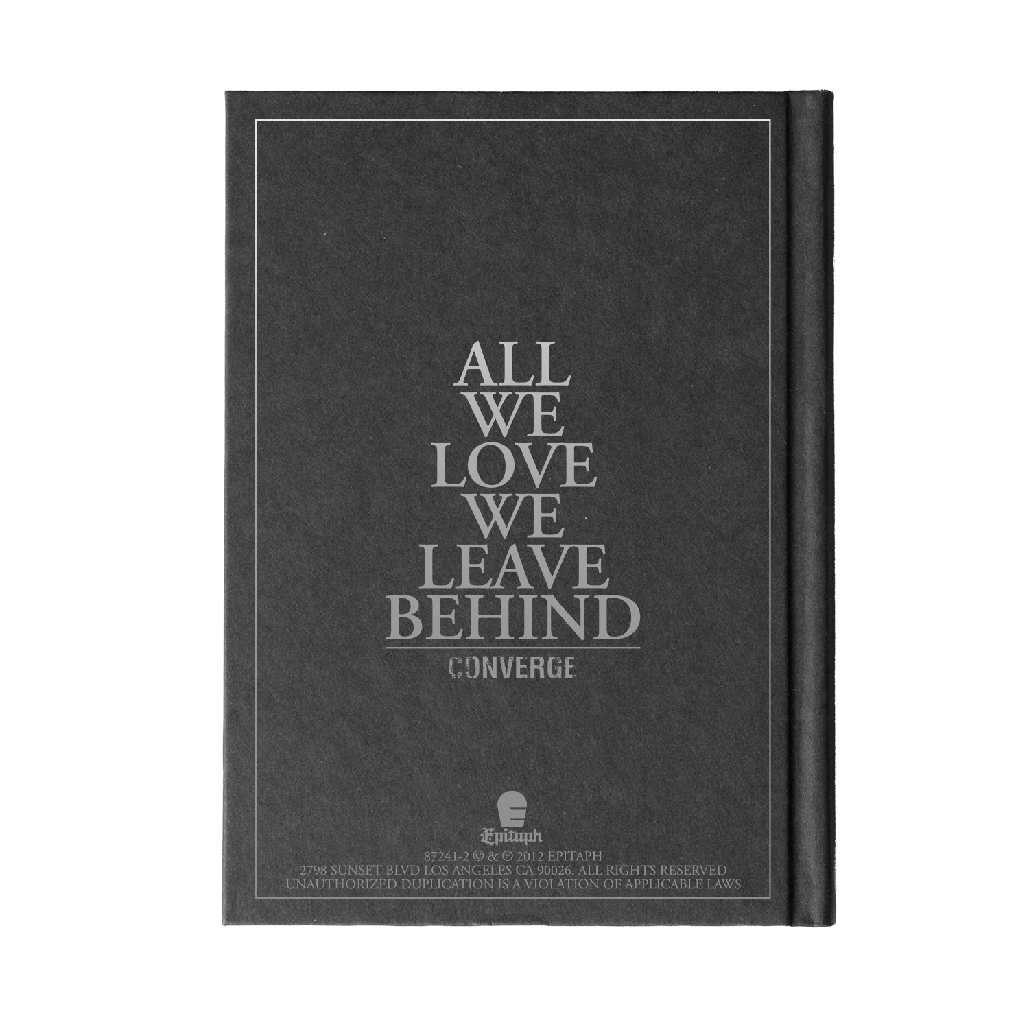 All We Love We Leave Behind CD Book