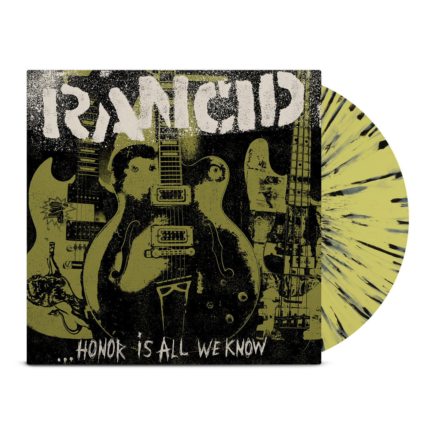 Honor Is All We Know LP (Yellow Splatter)