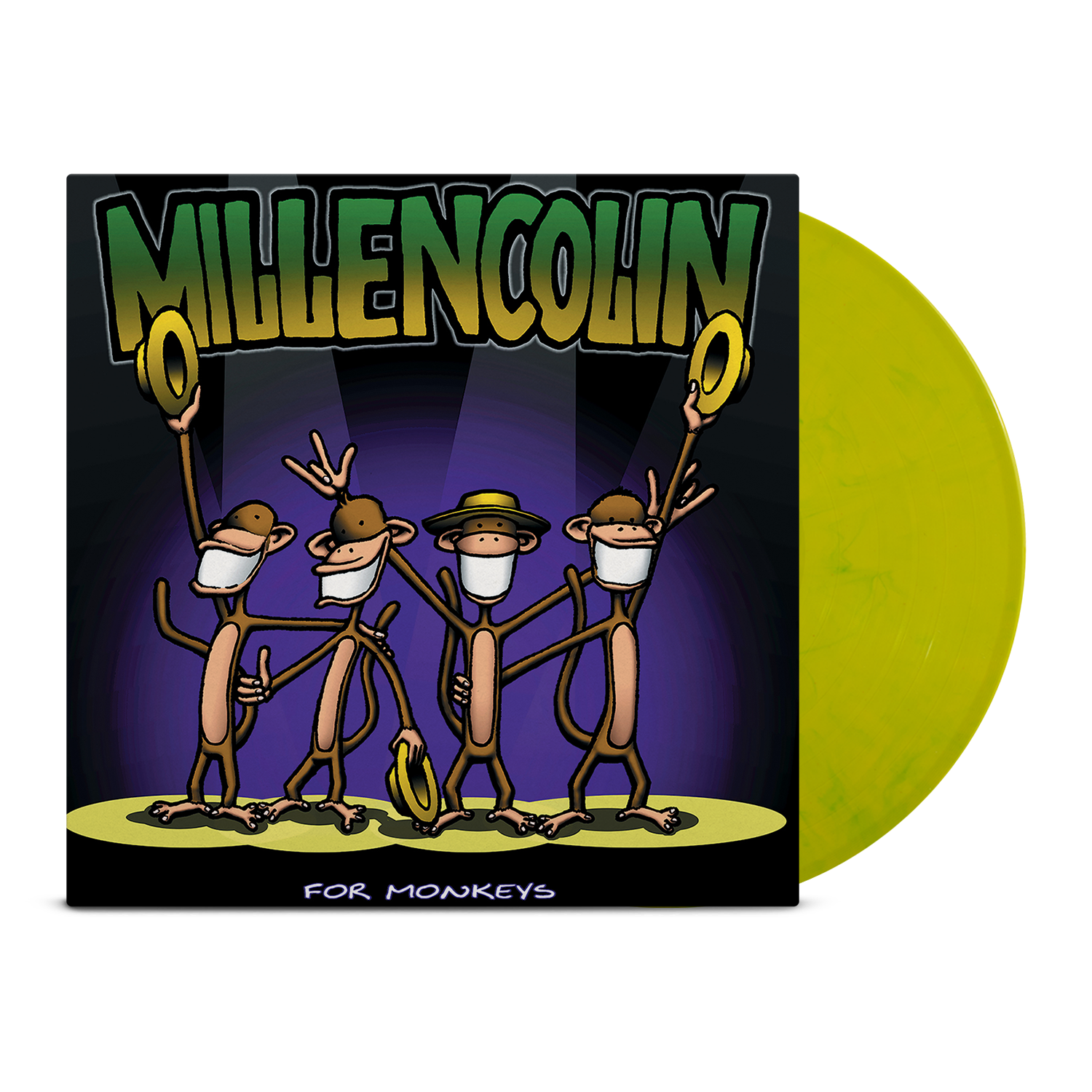 For Monkeys LP (Psychedelic Green)