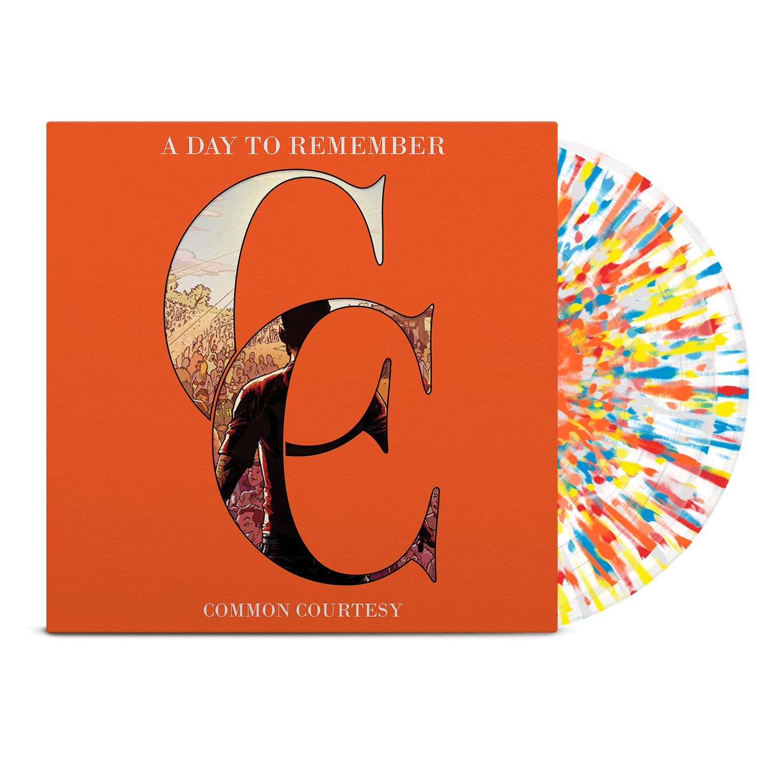 Common Courtesy 2xLP (Clear/Sky Blue Ruby)