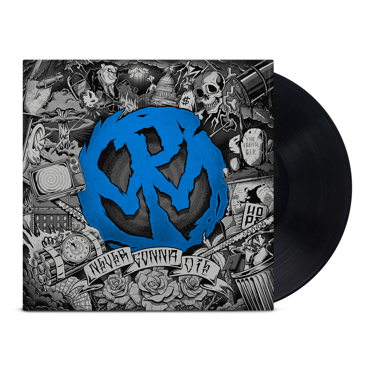 Never Gonna Die LP (Black)