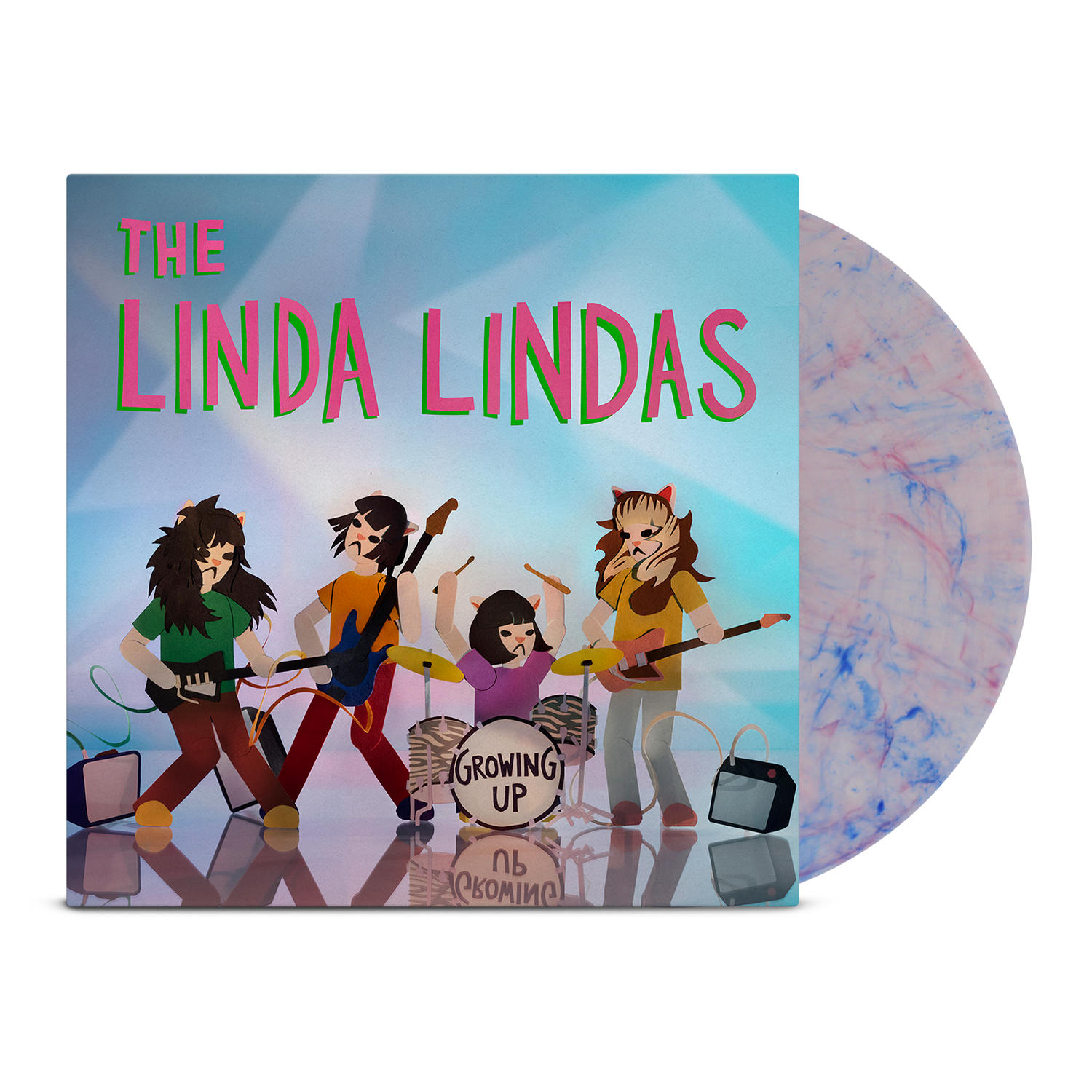 Growing Up LP (Clear/Blue/Pink)