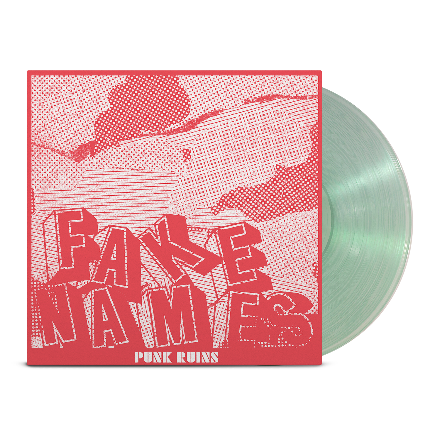 Fake Names - Punk Ruins LP (Coke Bottle Clear)