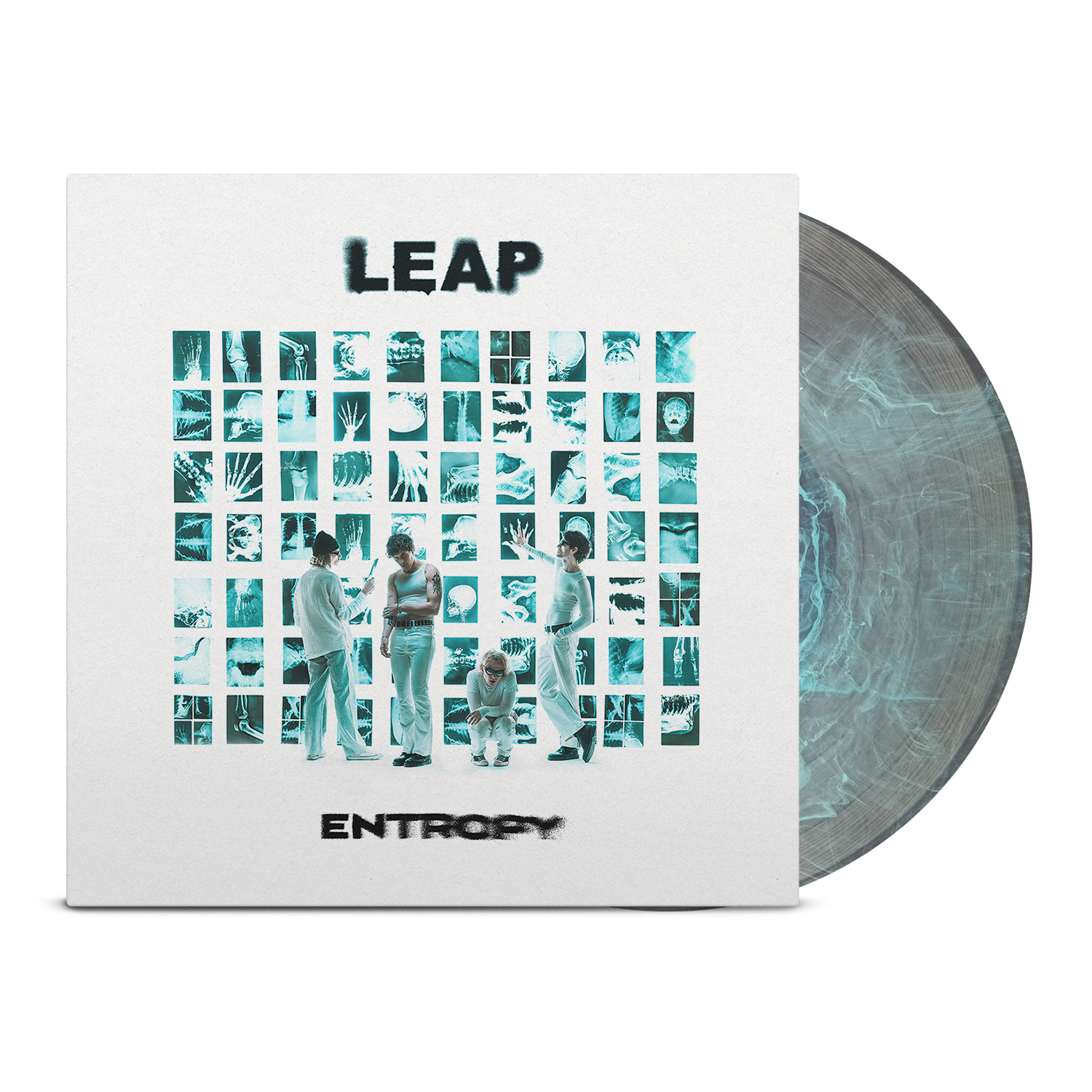 Entropy LP (Clear Blue Swirl)