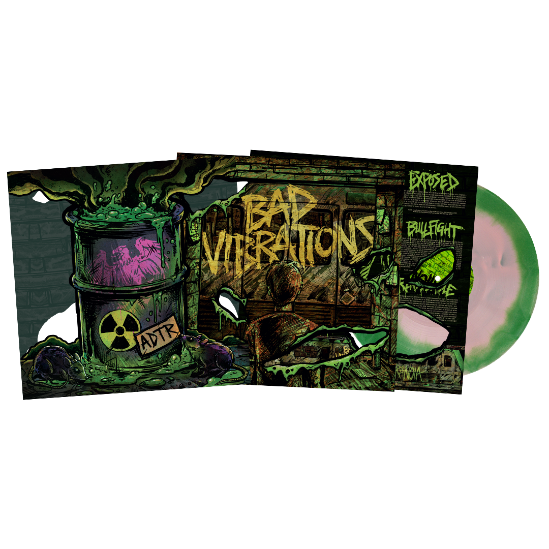 Bad Vibrations 10th Anniversary Edition LP (Pink & Green)