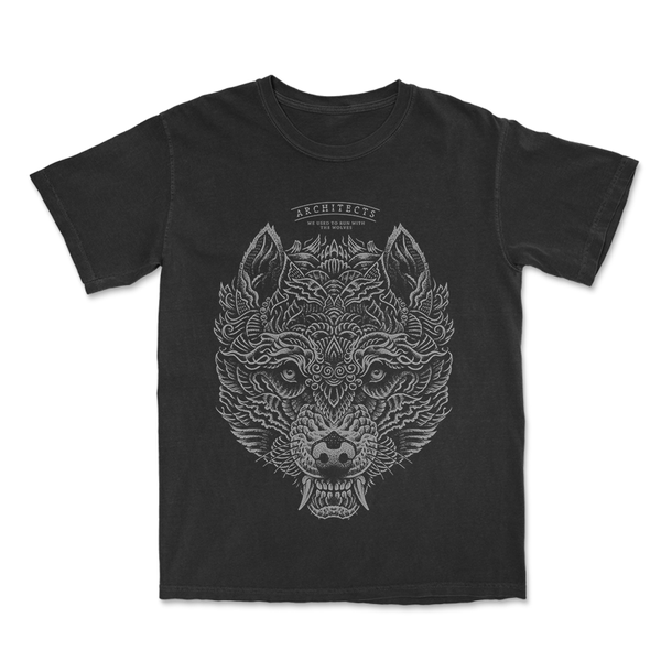 ミュージシャン RNA Wolf Graphic Print T-Shirt Black Wolf T-Shirt (Black) – Epitaph Records