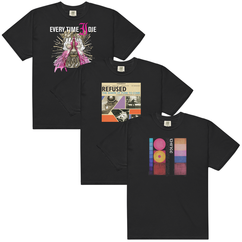 Every Time I Die + Refused + Thrice T-Shirt Bundle