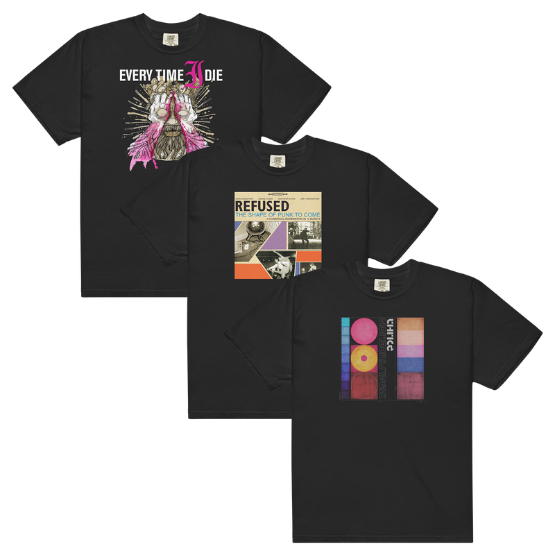 Every Time I Die + Refused + Thrice T-Shirt Bundle