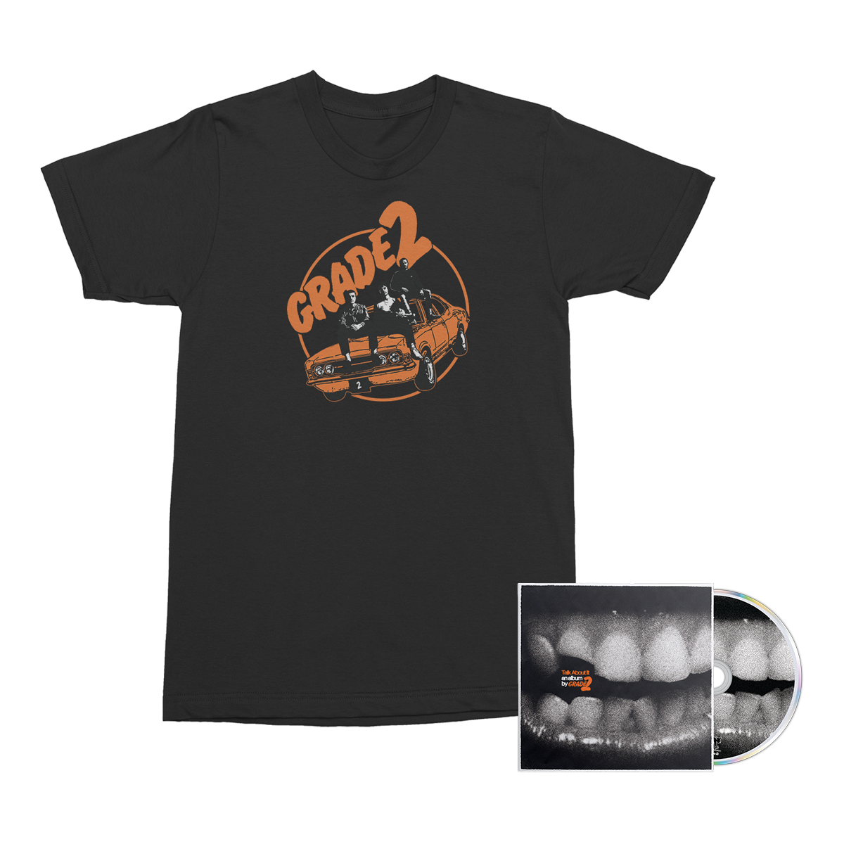 Talk About It CD + Car T-Shirt (Black) Bundle