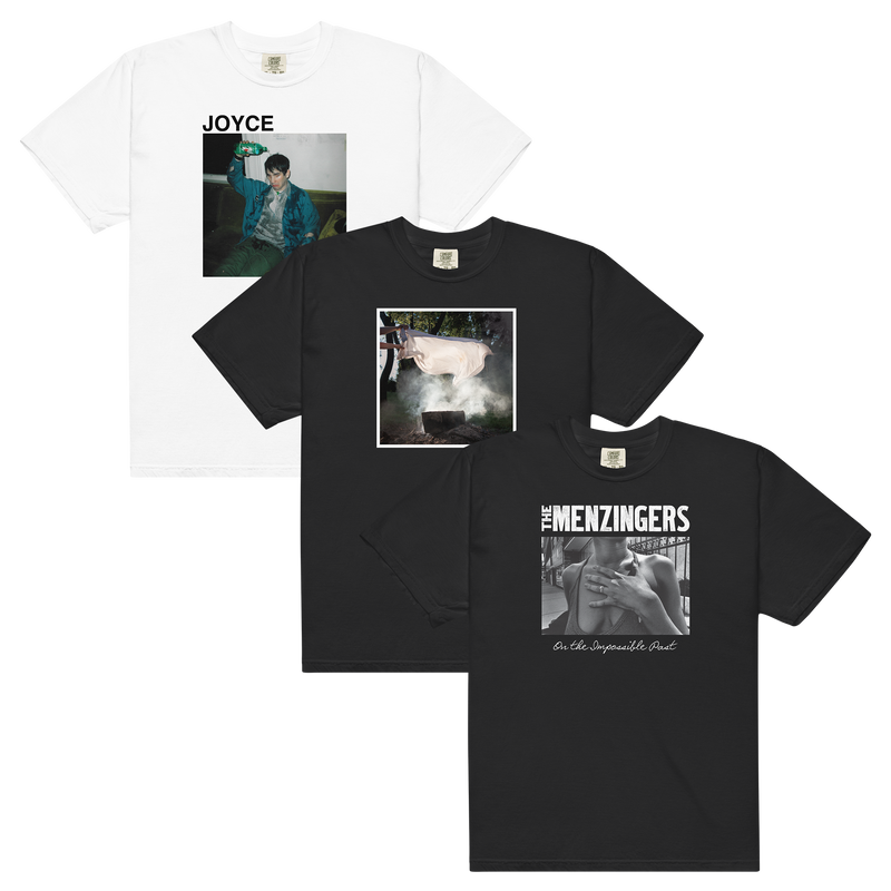 Joyce Manor + Pianos Become The Teeth + The Menzingers T-Shirt Bundle