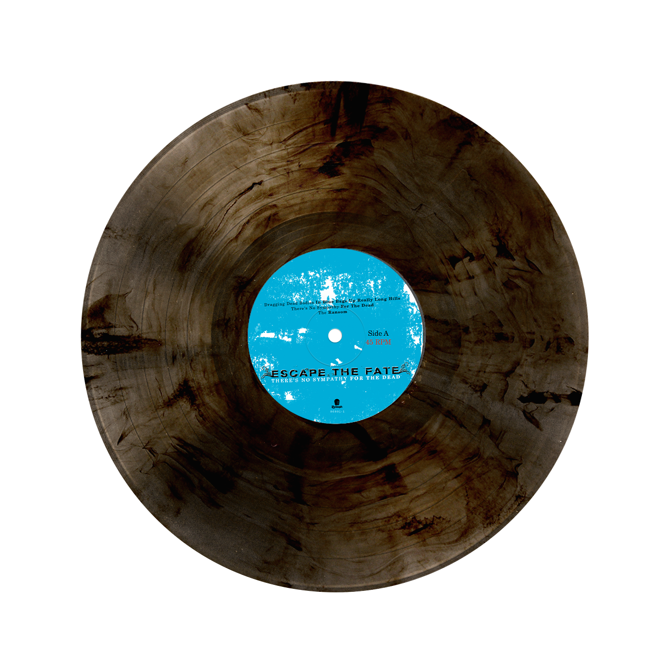 There's No Sympathy for the Dead 12" EP (Clear Black Marble)