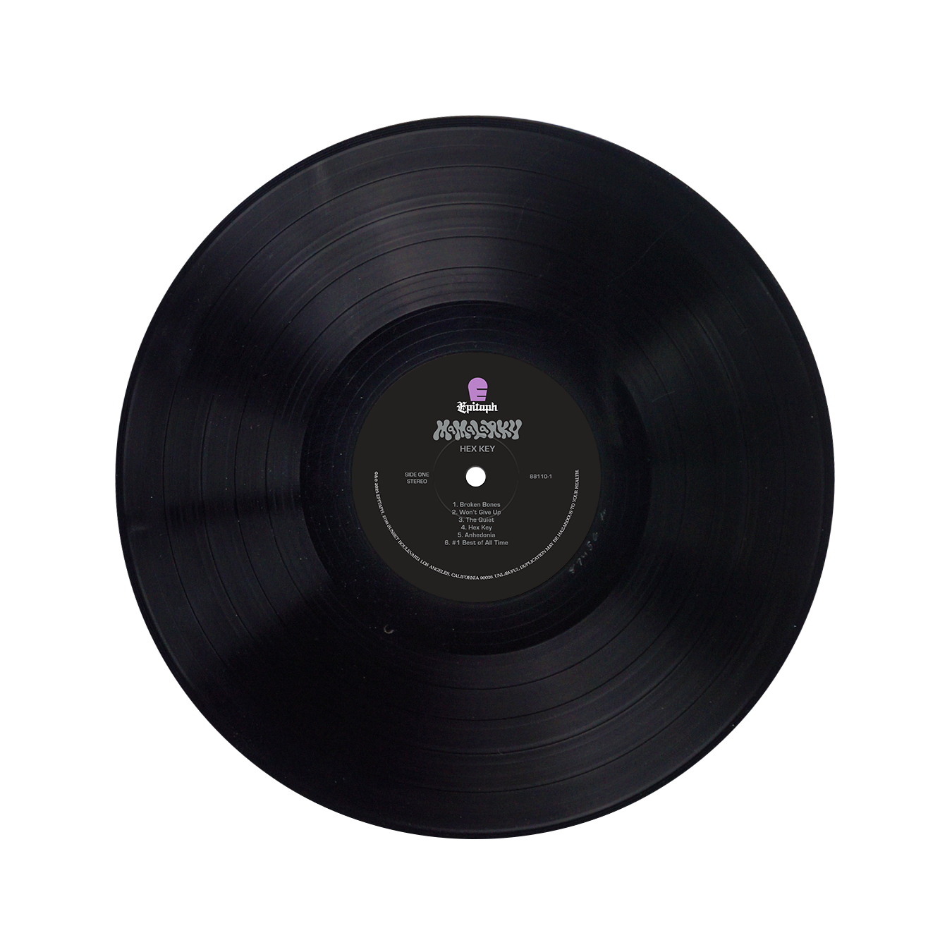 Hex Key LP (Black) Disc