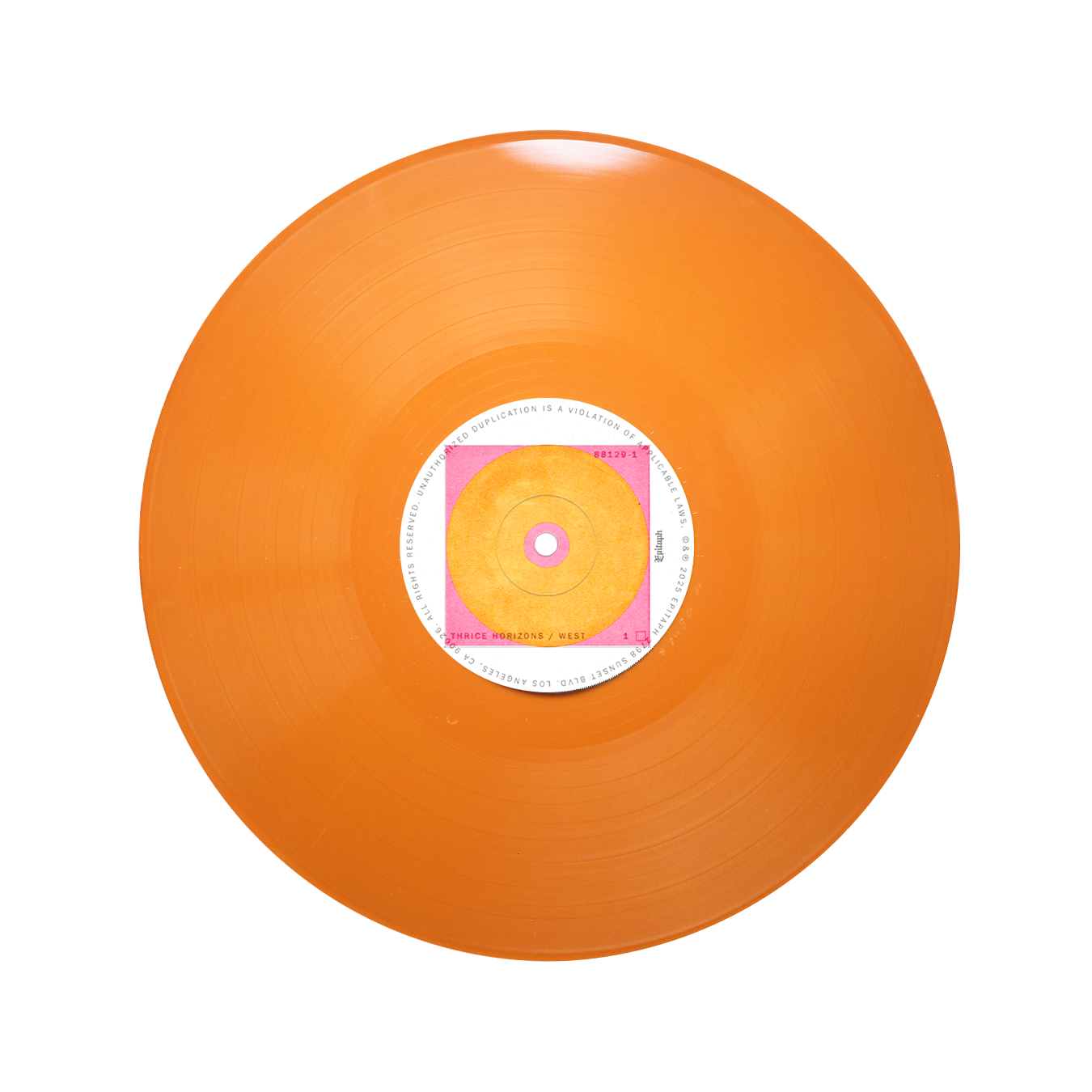 Horizons/West LP (Opaque Orange) Disc