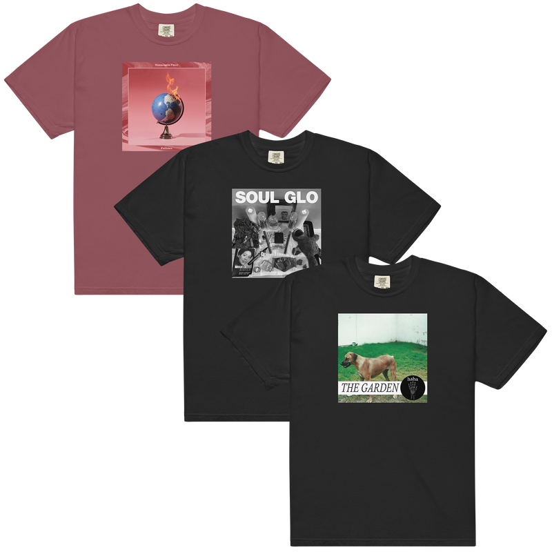 Mannequin Pussy + Soul Glo + The Garden T-Shirt Bundle
