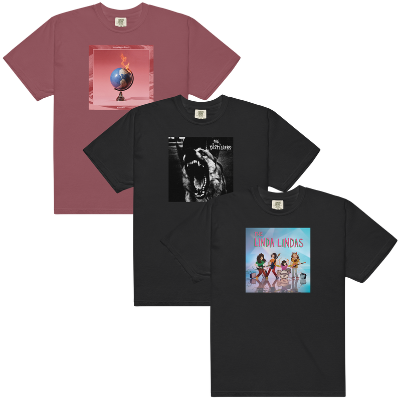 Mannequin Pussy + The Distillers + The Linda Lindas T-Shirt Bundle