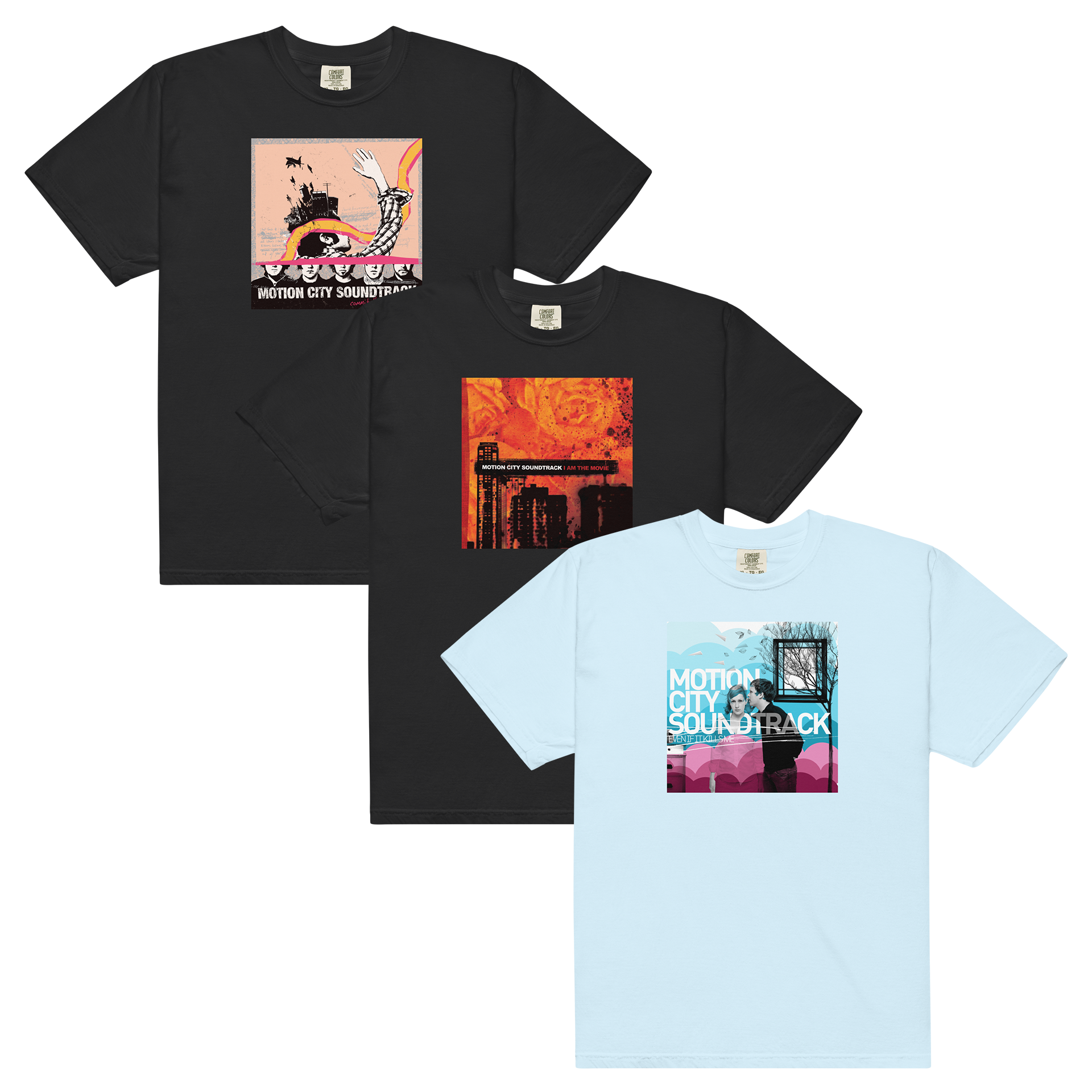 Motion City Soundtrack T-Shirt Bundle