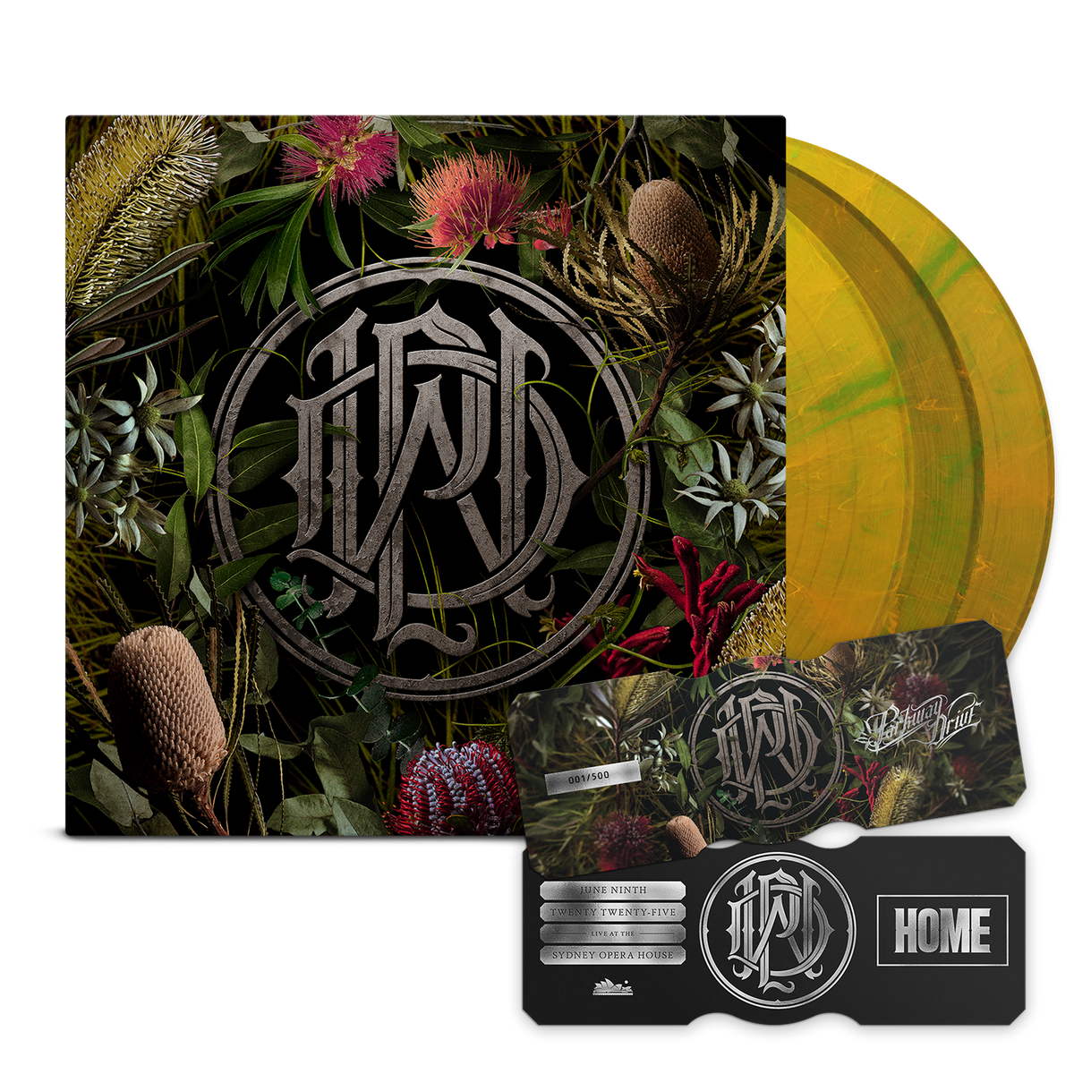 Parkway Drive - HOME Live At The Sydney Opera House 3xLP (Golden Wattle)