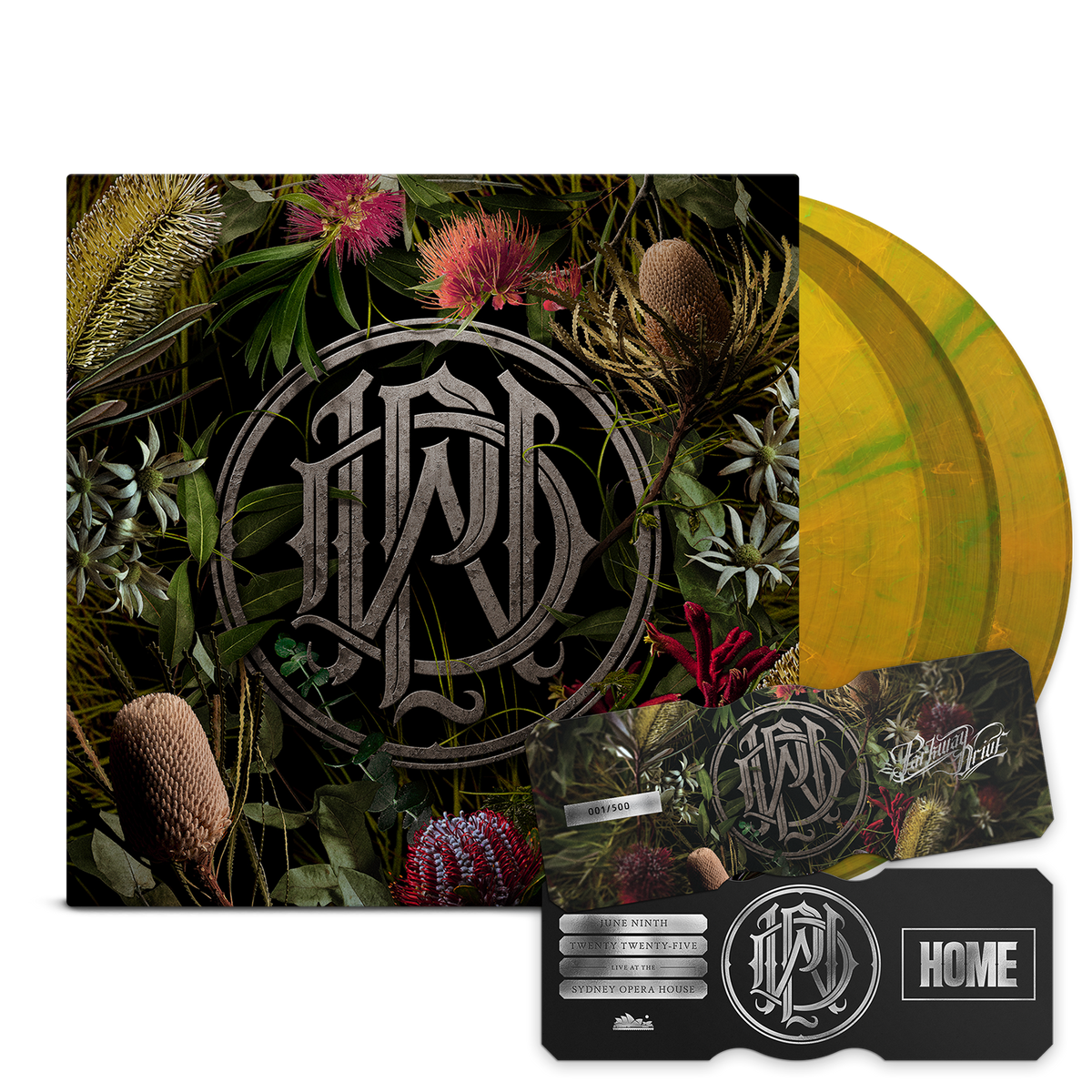 Parkway Drive - HOME Live At The Sydney Opera House 3xLP (Golden Wattle)