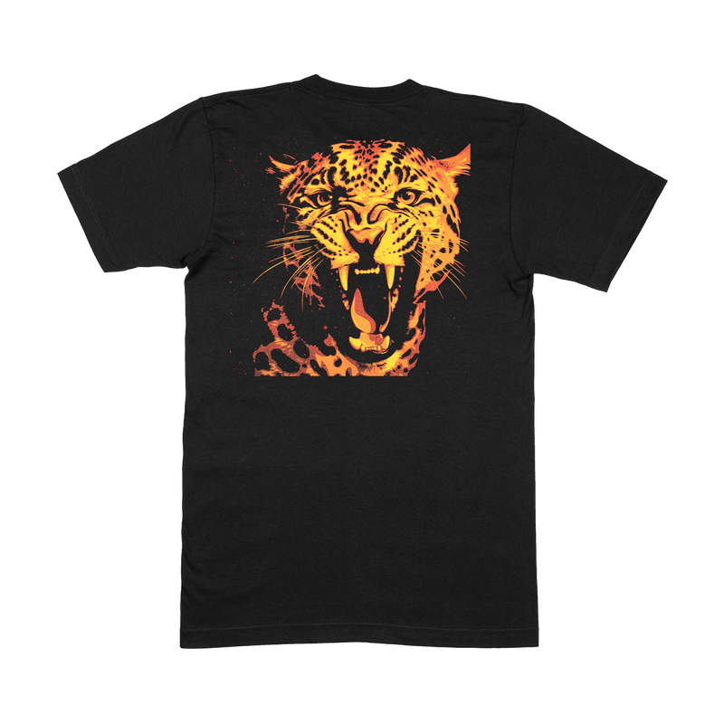 Leopard T-Shirt (Black) Back