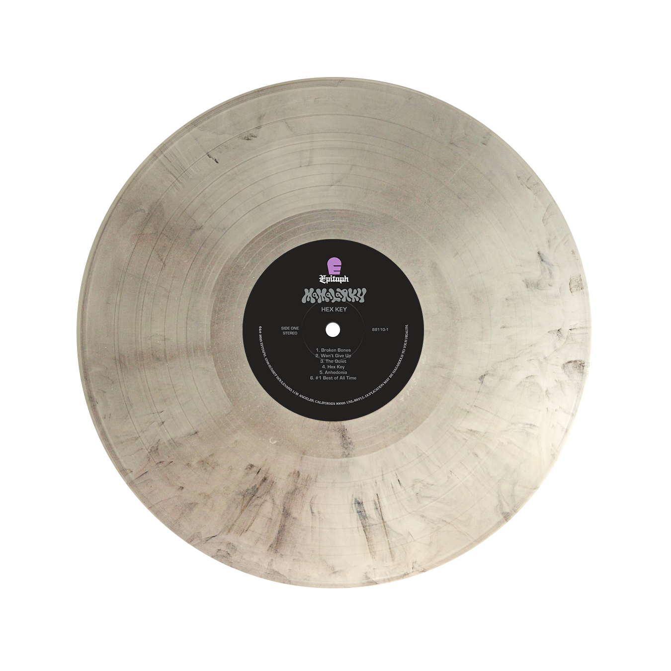 Hex Key LP (White Smoke) Disc