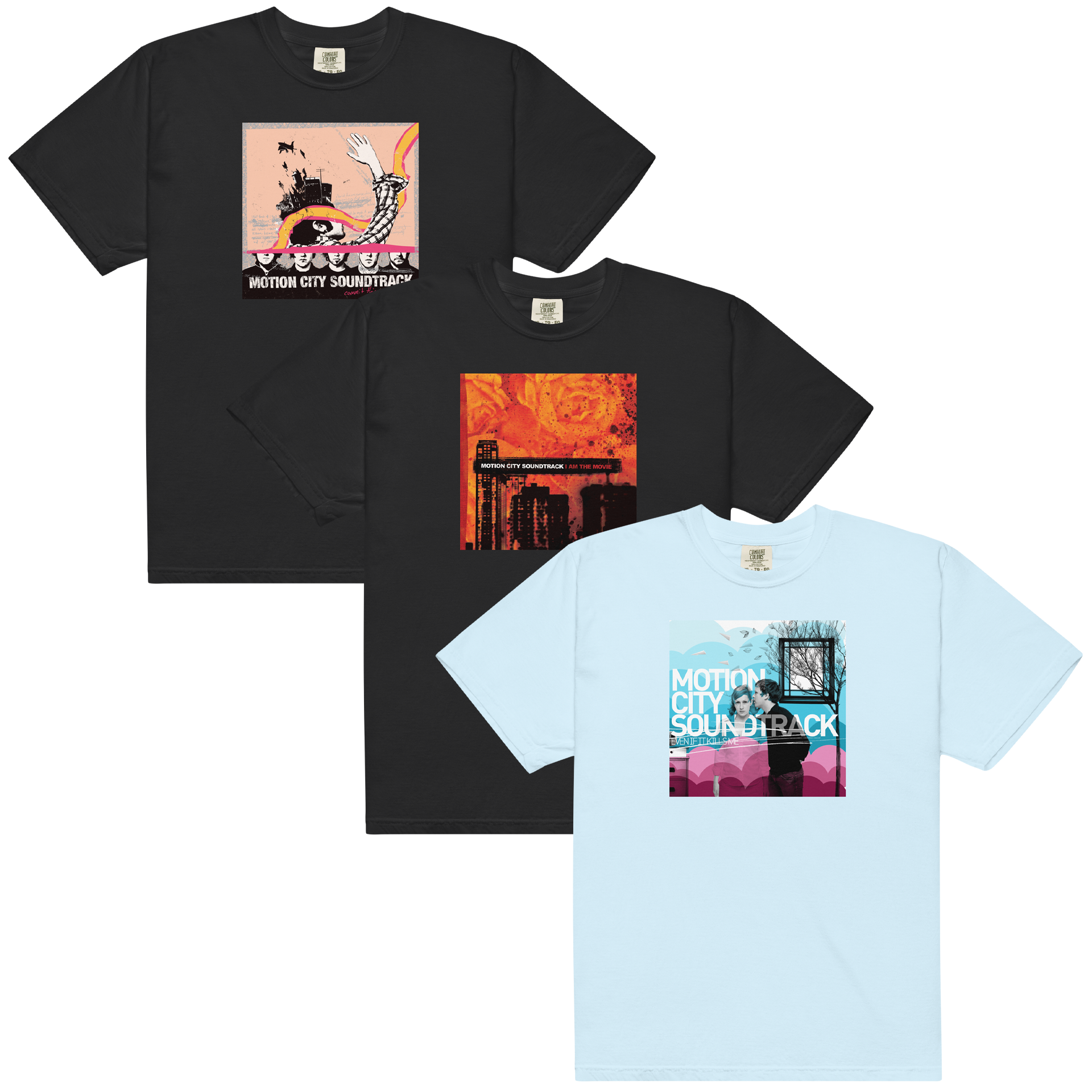 Motion City Soundtrack T-Shirt Bundle