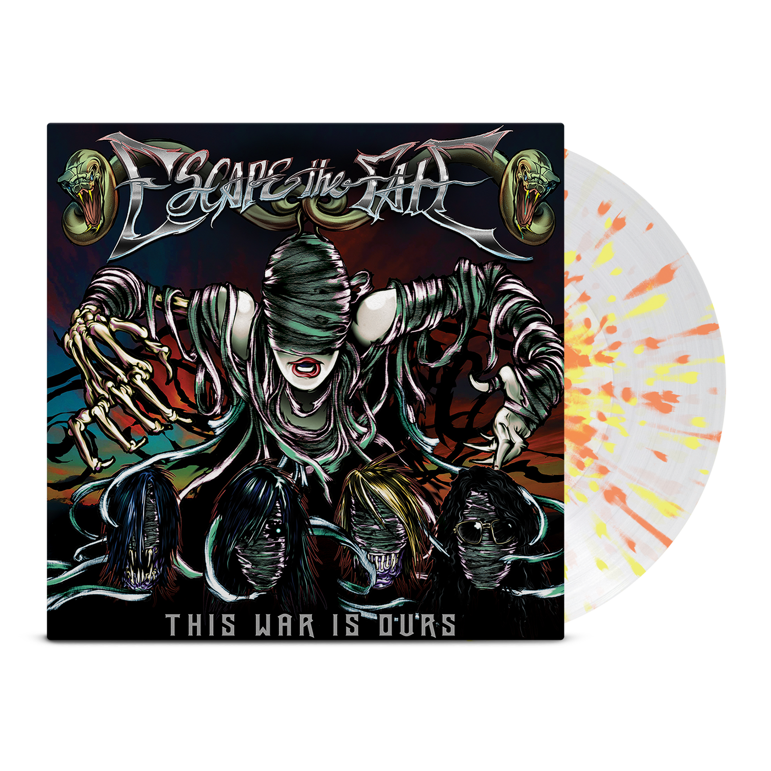 This War Is Ours LP (Clear/Yellow/Orange)