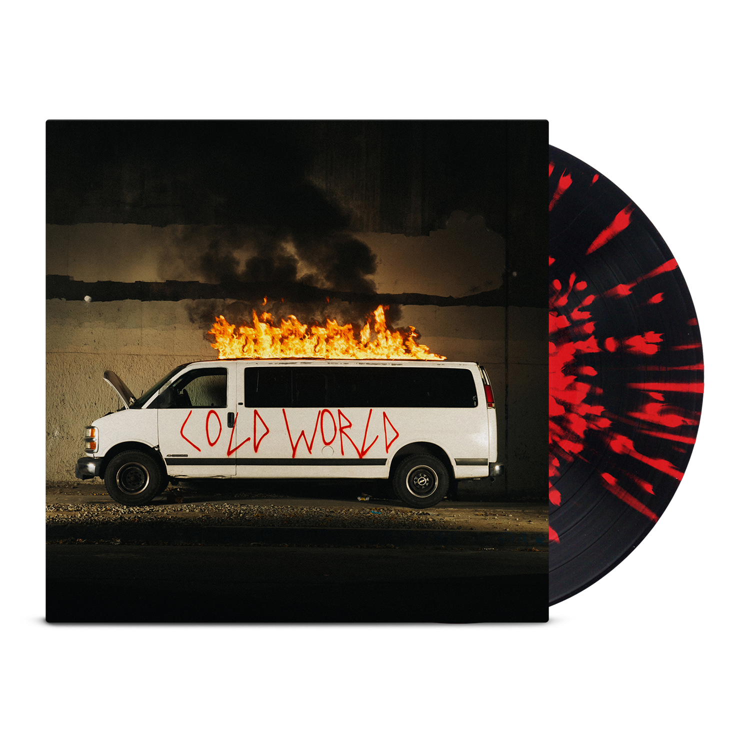 Cold World LP (Black/Red)