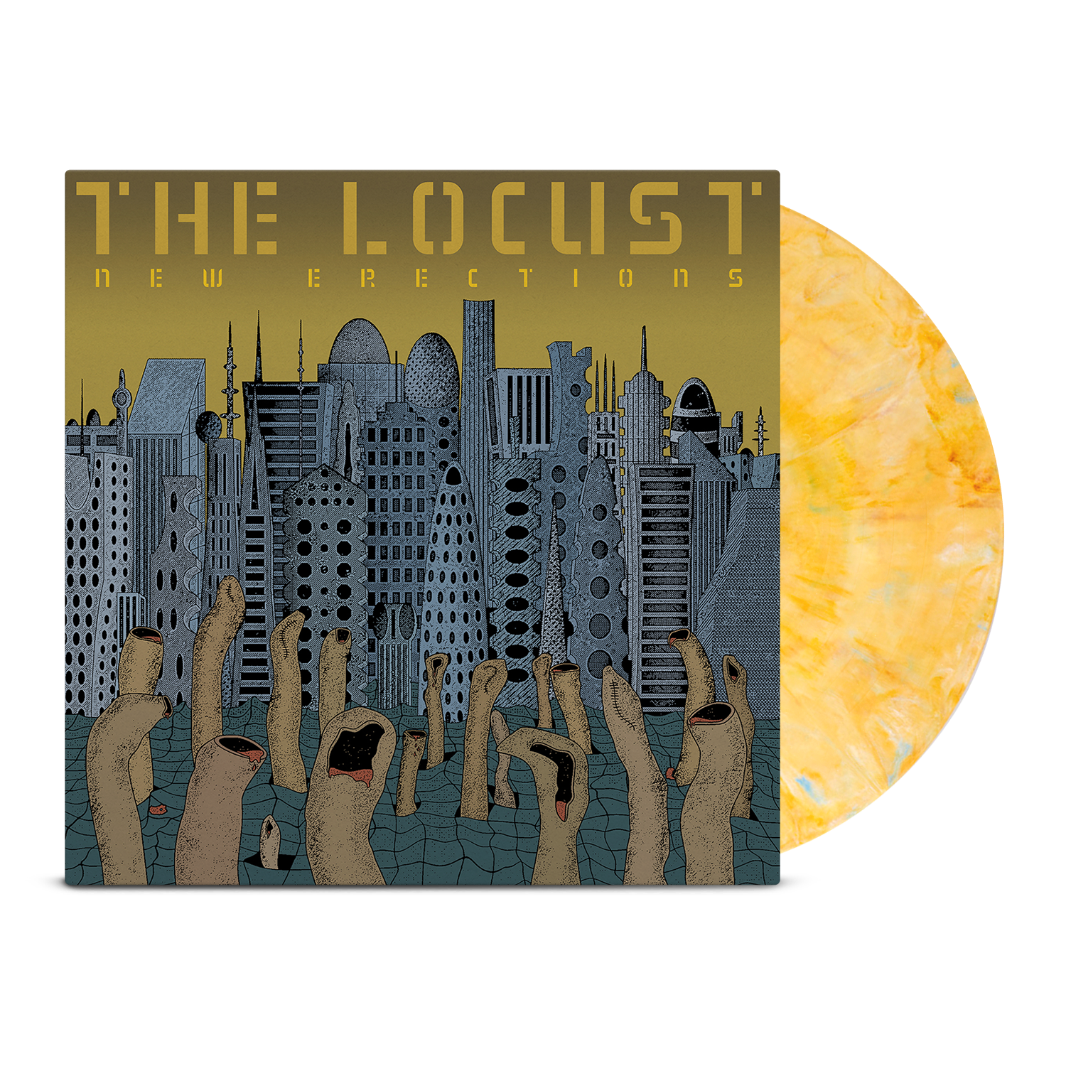 New Erections LP (Slum Service Yellow)