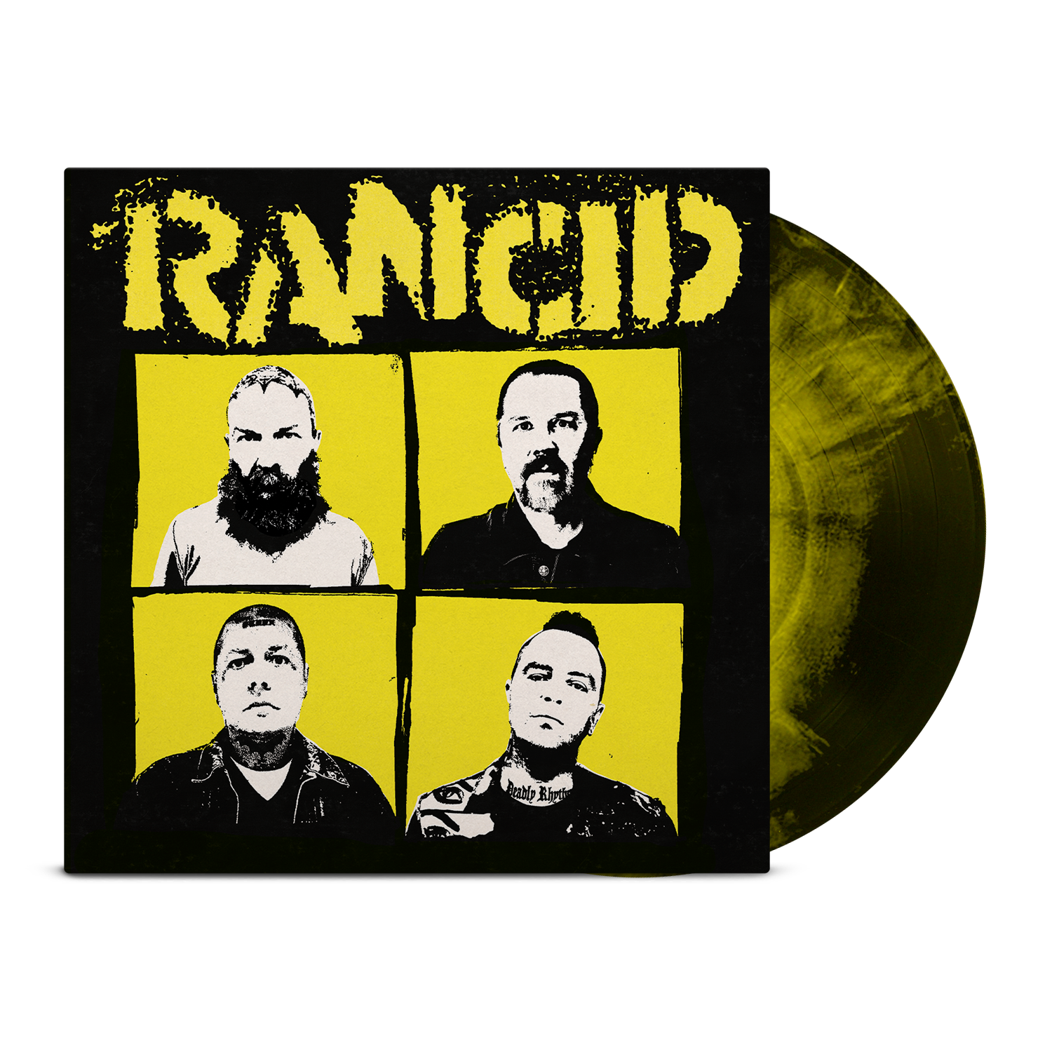 Tomorrow Never Comes LP (Black/Yellow)