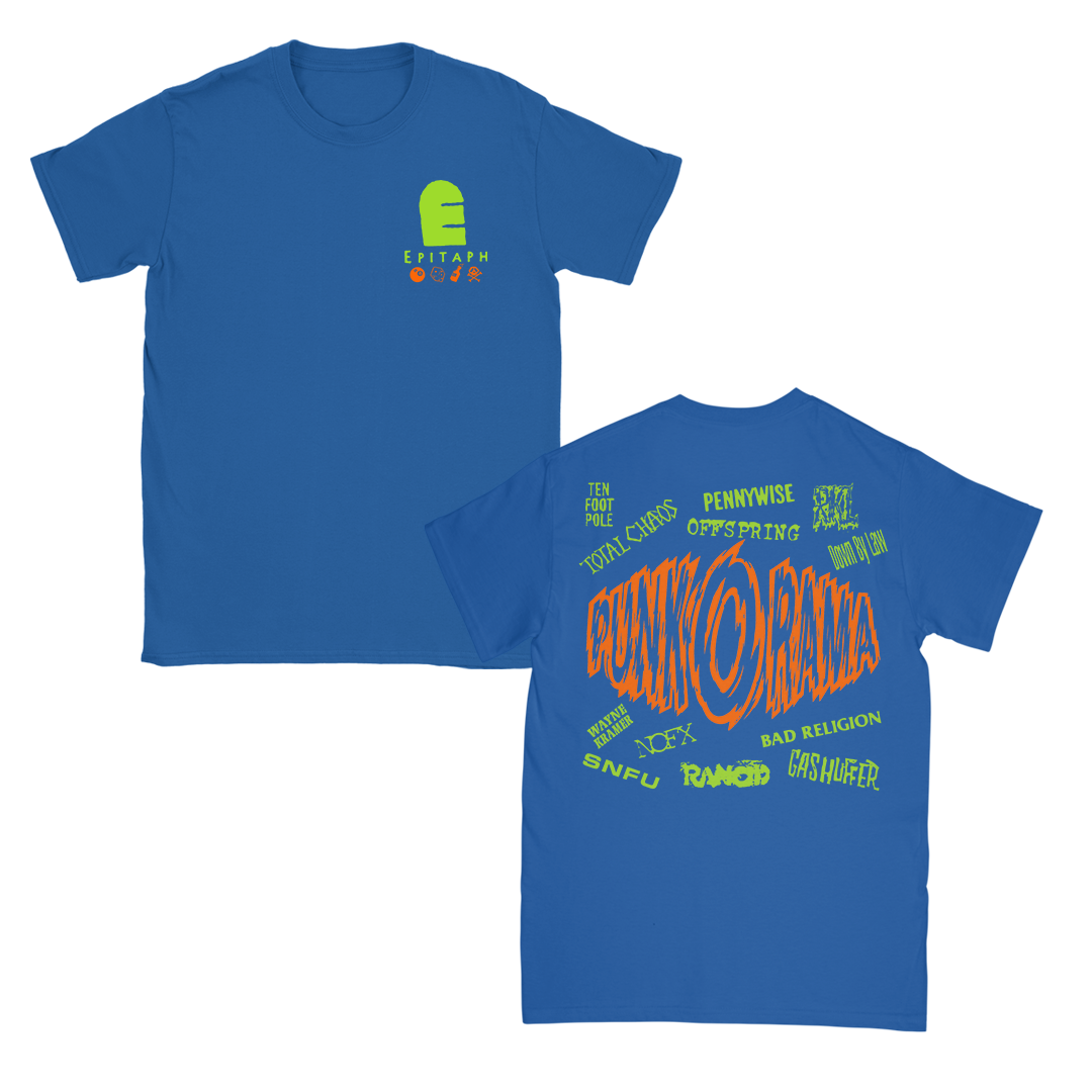 Punk-O-Rama Logo Tee (Blue)