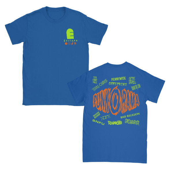 ROCK-O-RAMA Tシャツ XXL Punk-O-Rama Logo Tee (Blue) – Epitaph Records