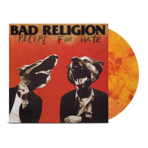 BAD RELIGION レコード Recipe For Hate USオリジナ Recipe For Hate LP (Clear/Orange) – Epitaph Records