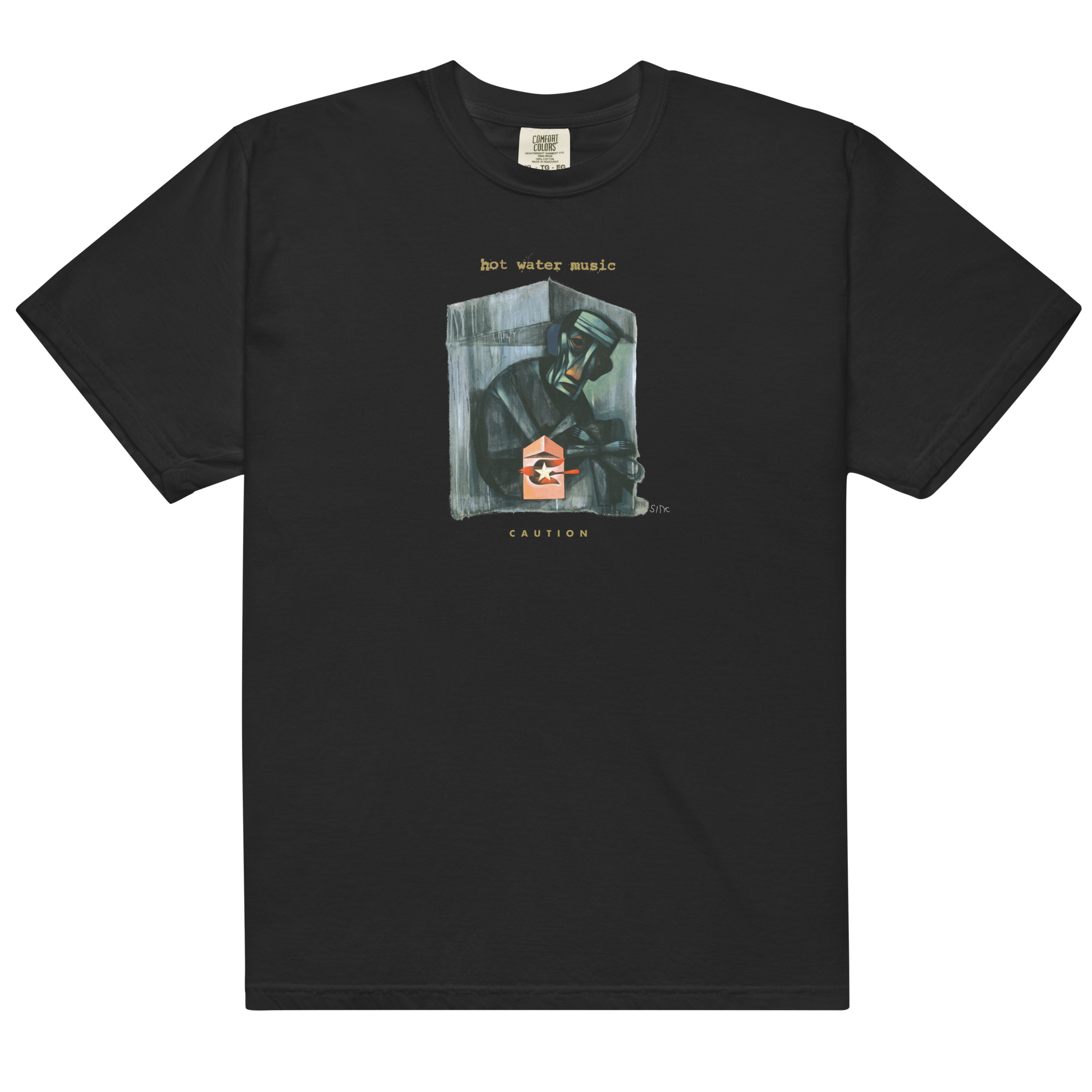 Caution T-Shirt (Black)